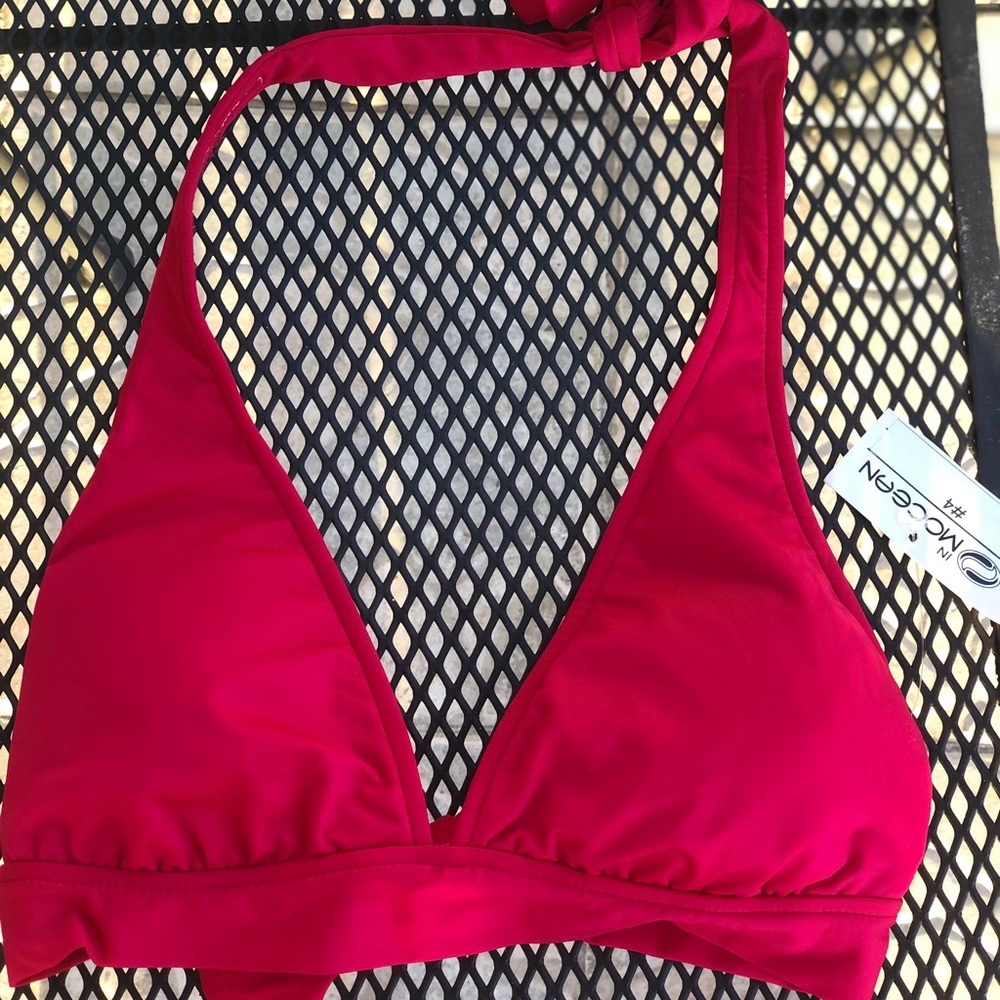 Pink Mossimo Halter Bra Bikini Swimsuit